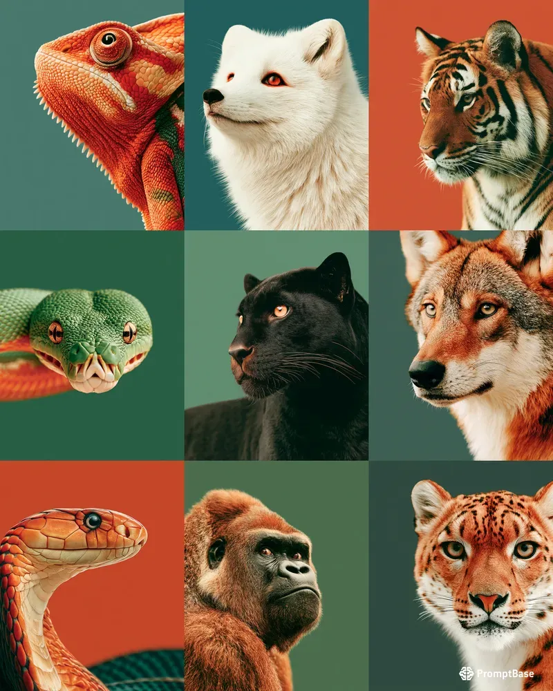 Studio Quality Animal Portraits