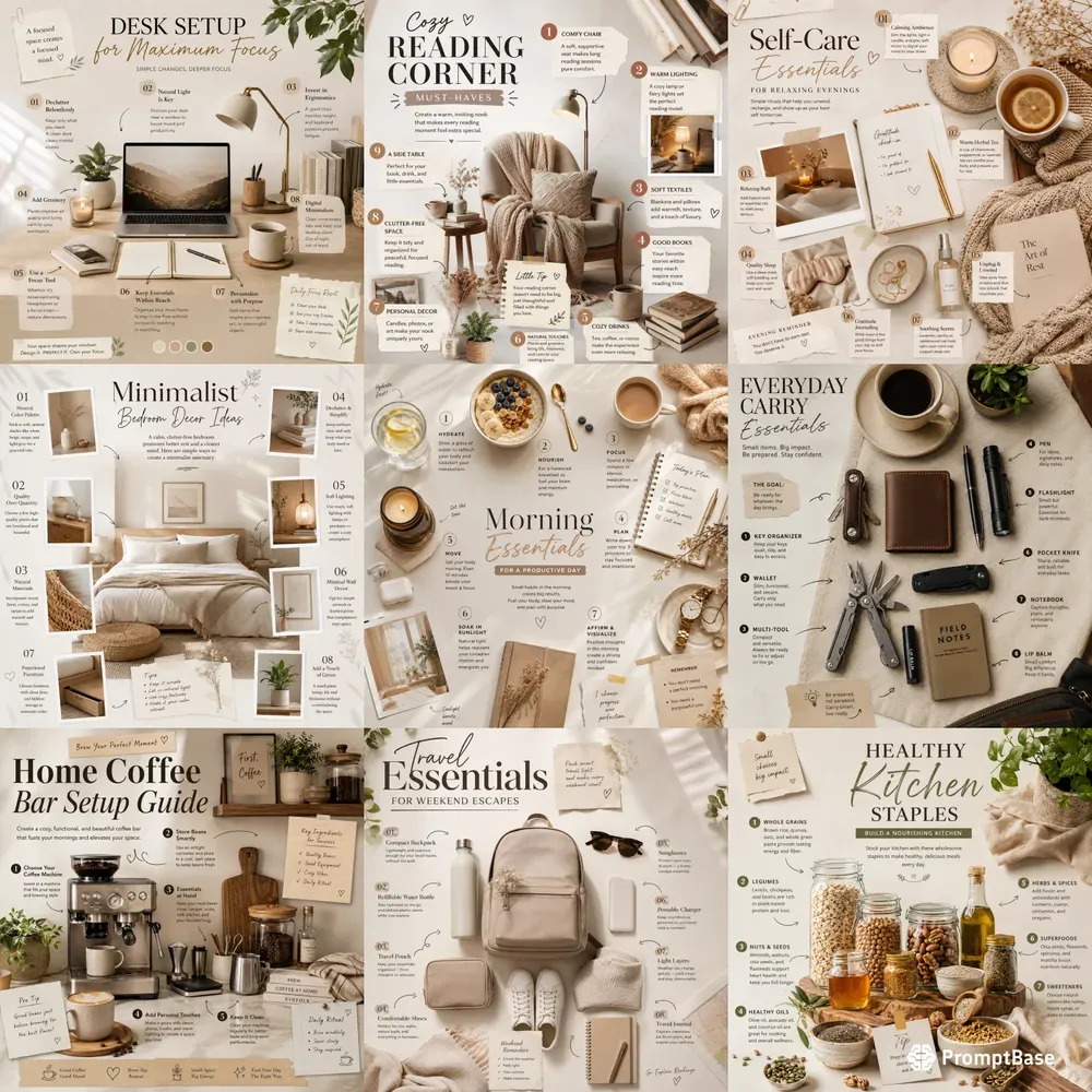 Aesthetic Lifestyle Posters