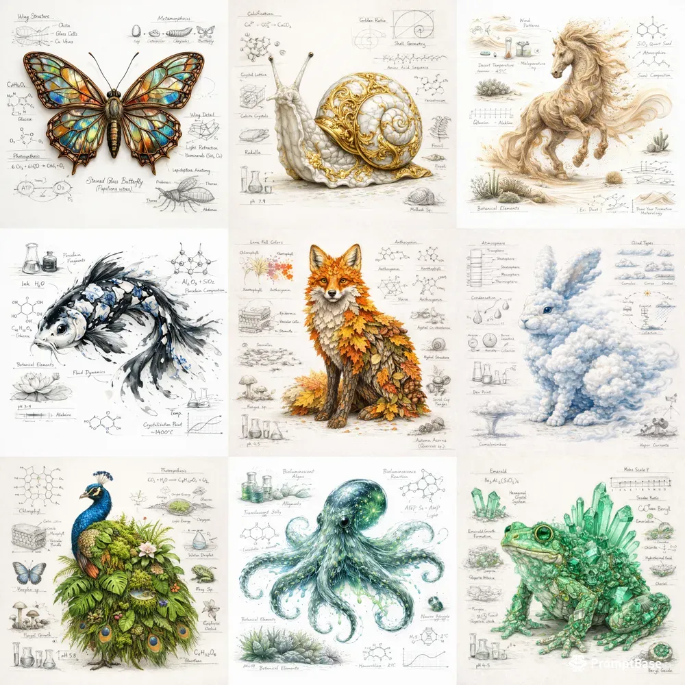 Surreal Scientific Hybrid Creators