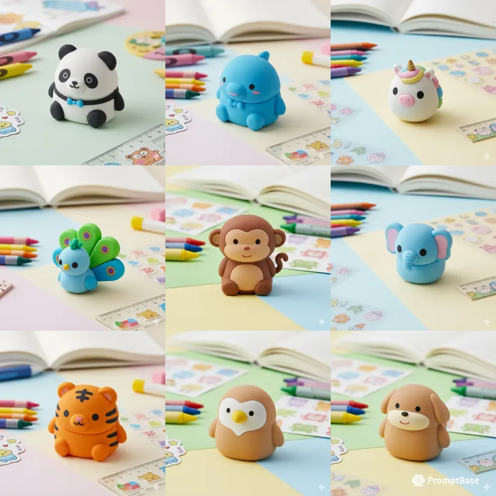 Adorable Eraser Designs For Kids