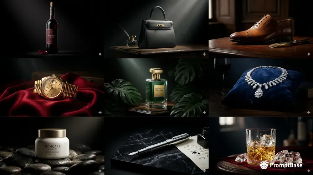 Premium Luxury Product Showcase Visuals