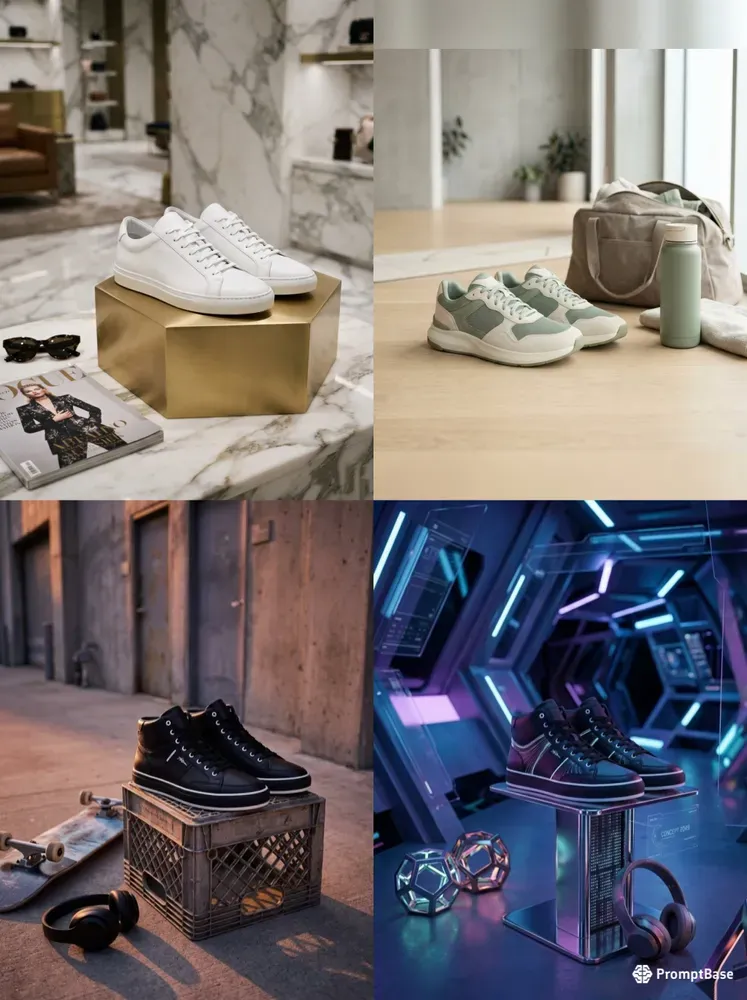 Unique Sneaker Mockups