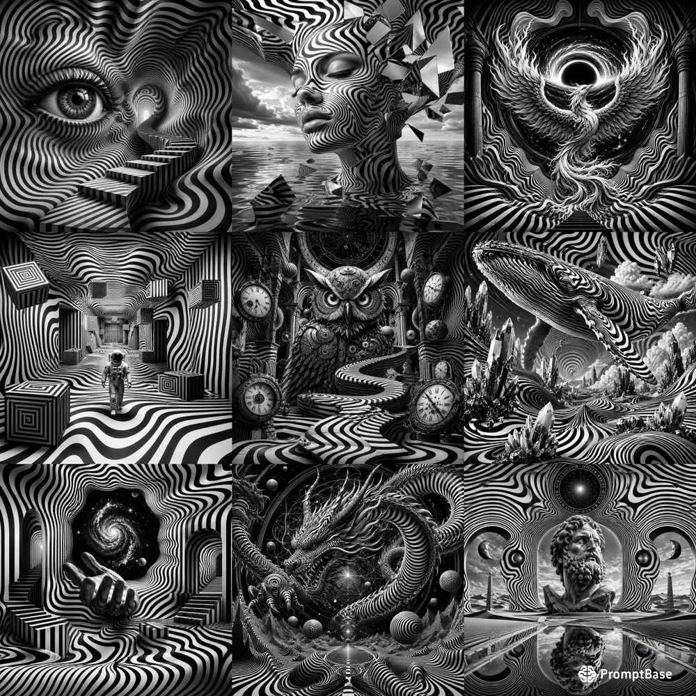 Hypnotic Optical Illusions
