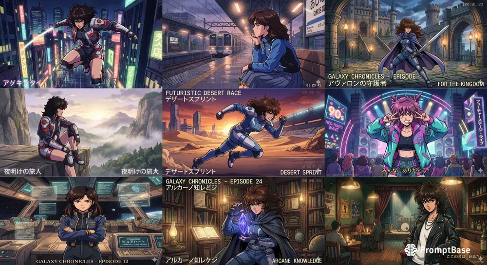 90s Retro Anime Images To Characters