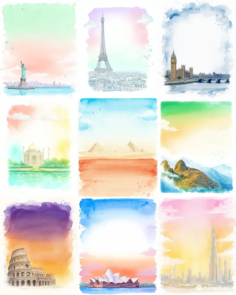 Minimalist Watercolor Wonders Journals