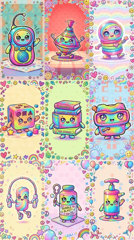 Y2k Retro Toys Kawaii