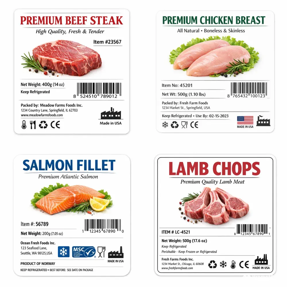 Professional Product Labels