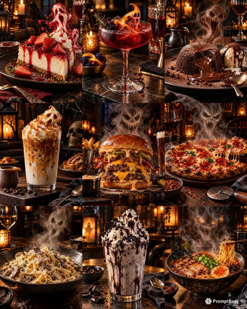 Make Halloween Food Ads Come Alive
