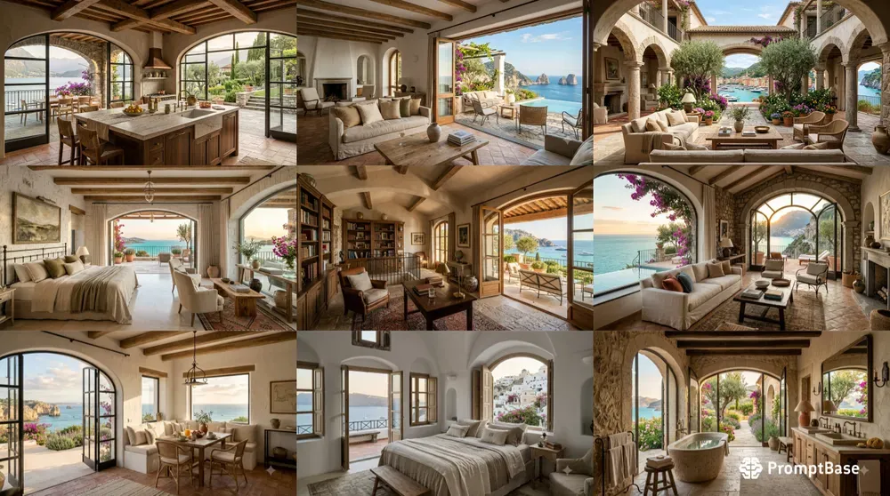 Mediterranean Villa Interior Generator