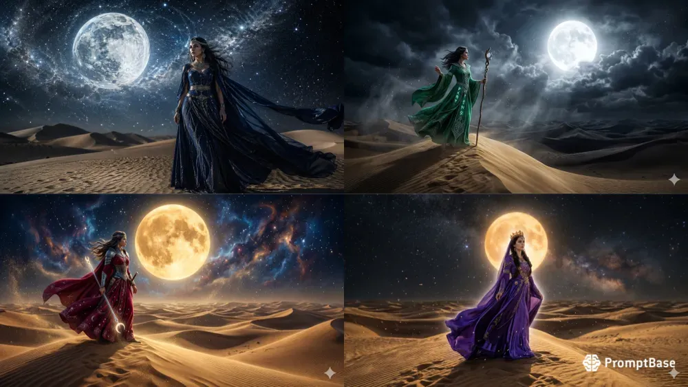 Desert Moon Priestess Scenes