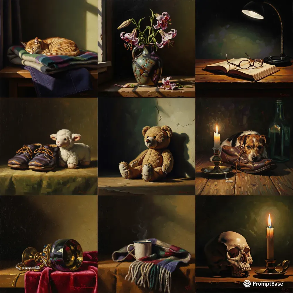 Realistic Oil Paints