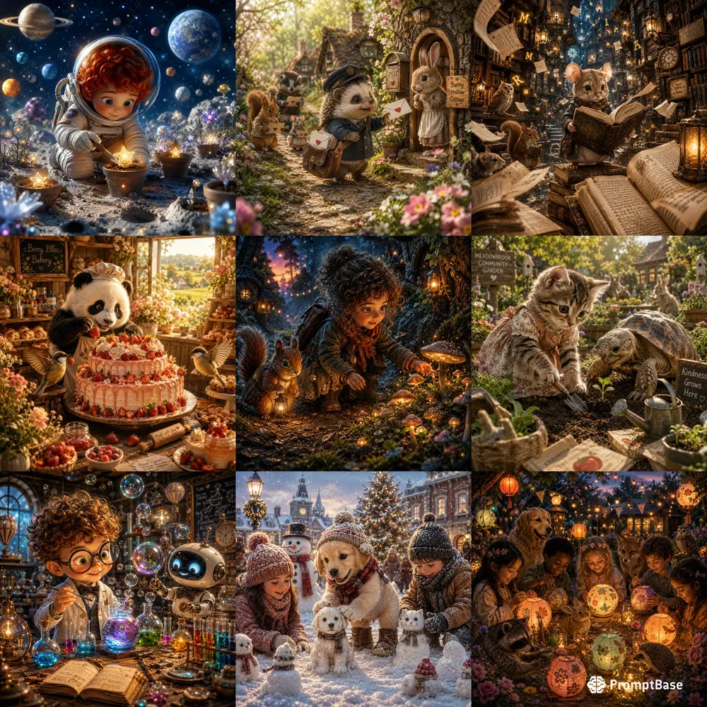Whimsical Cinematic Storyworlds