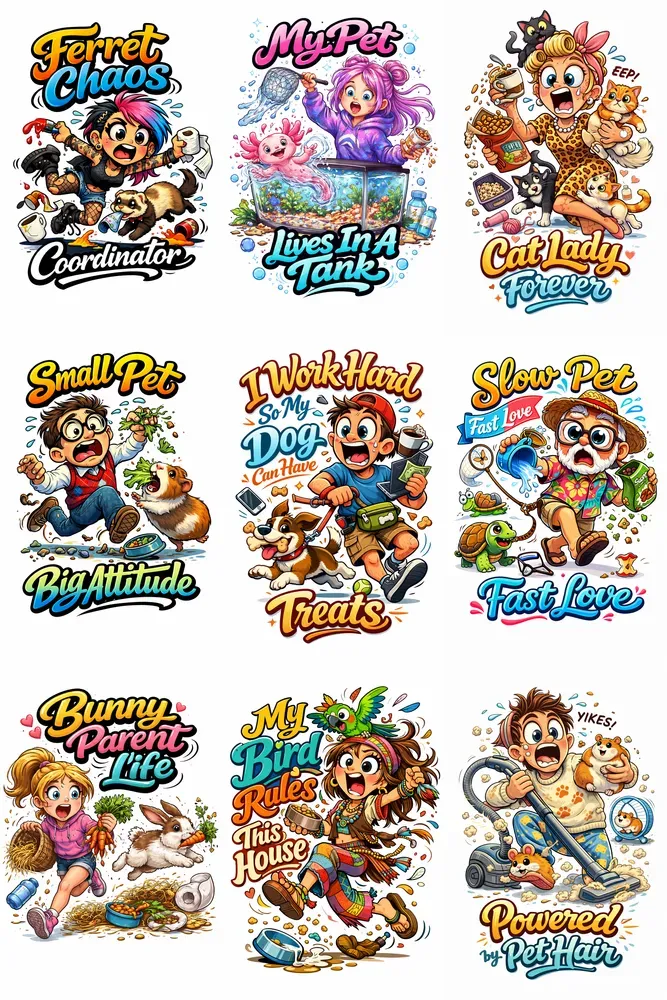 Pet Owner Drama Designs For Pod Sellers