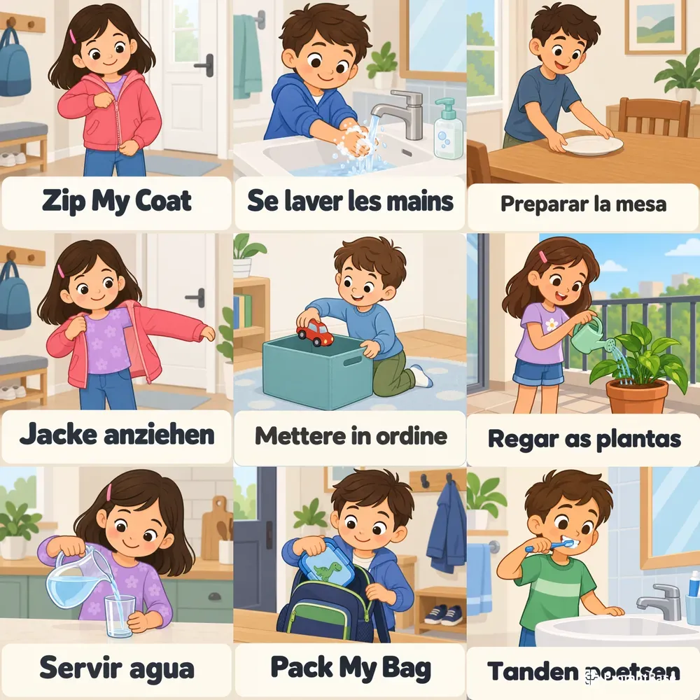 Everyday Action Card Creator