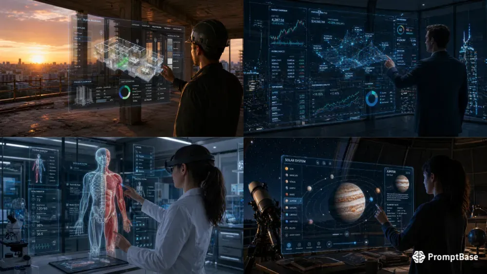 Premium Virtual Reality Ui Concepts