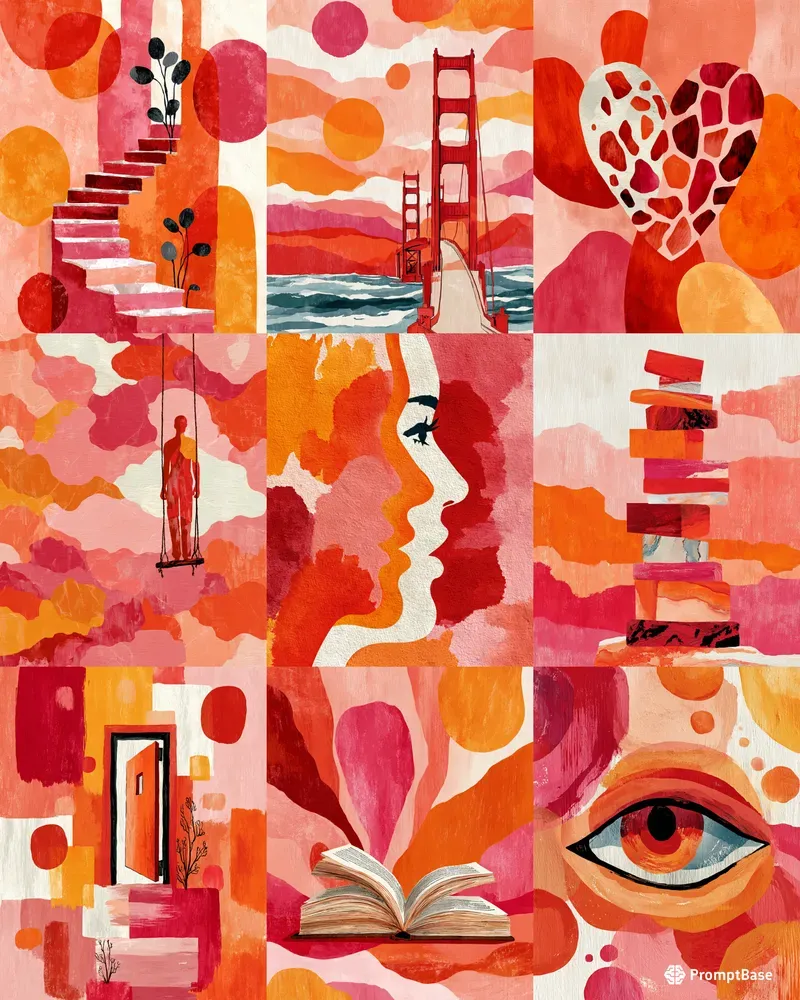 Avant Garde Art Illustrations