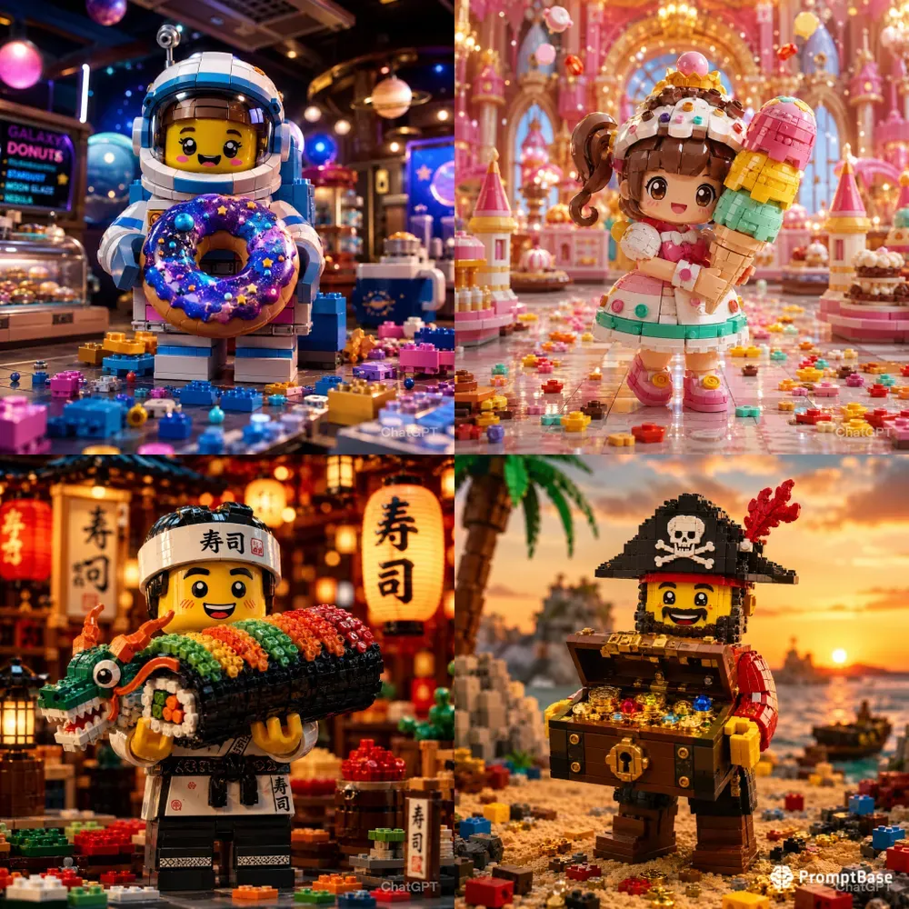 Brick Toy Giant Object Adventures