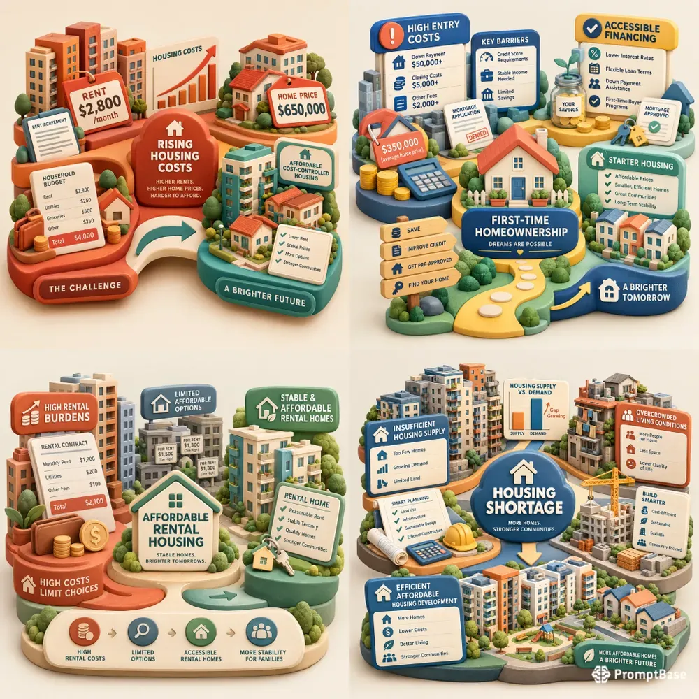 Affordable Housing Solutions Dioramas