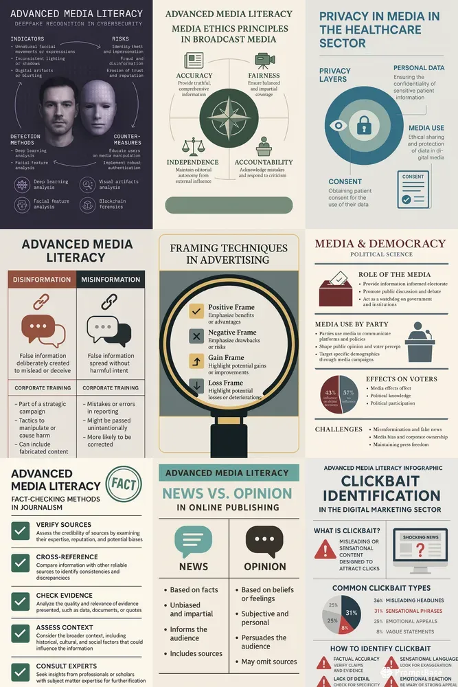 Media Literacy Infographics