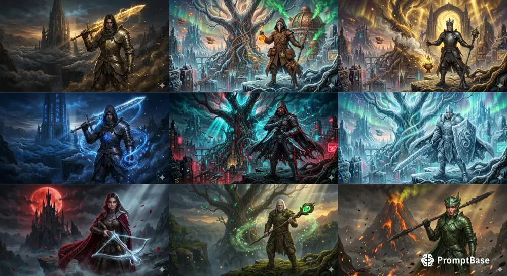 Aaa Dark Fantasy Game Key Art