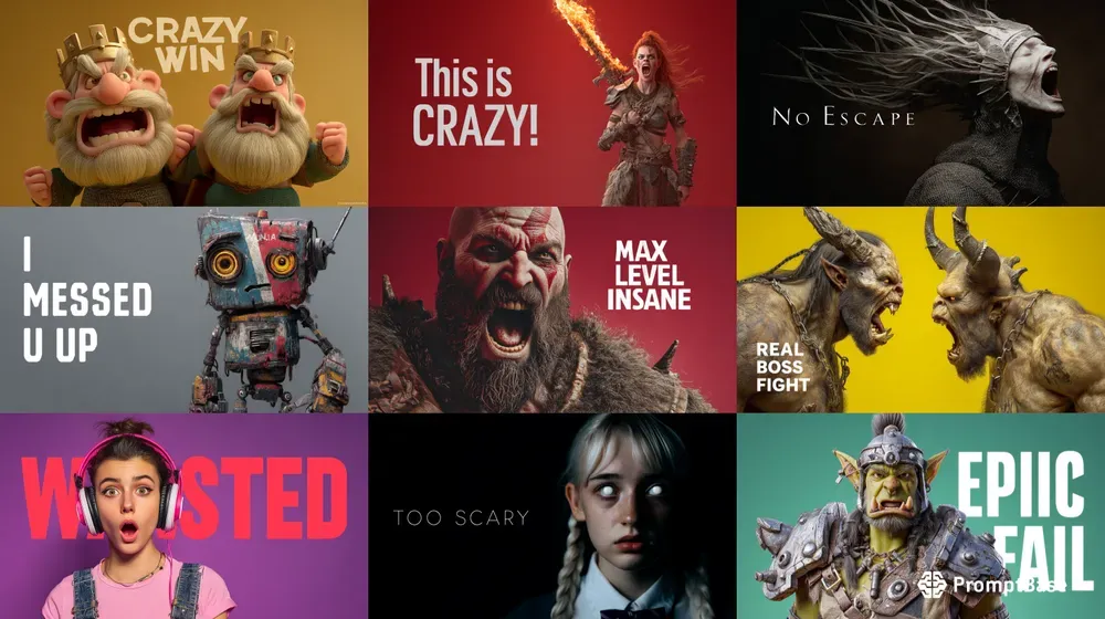 YouTube Game Thumbnails