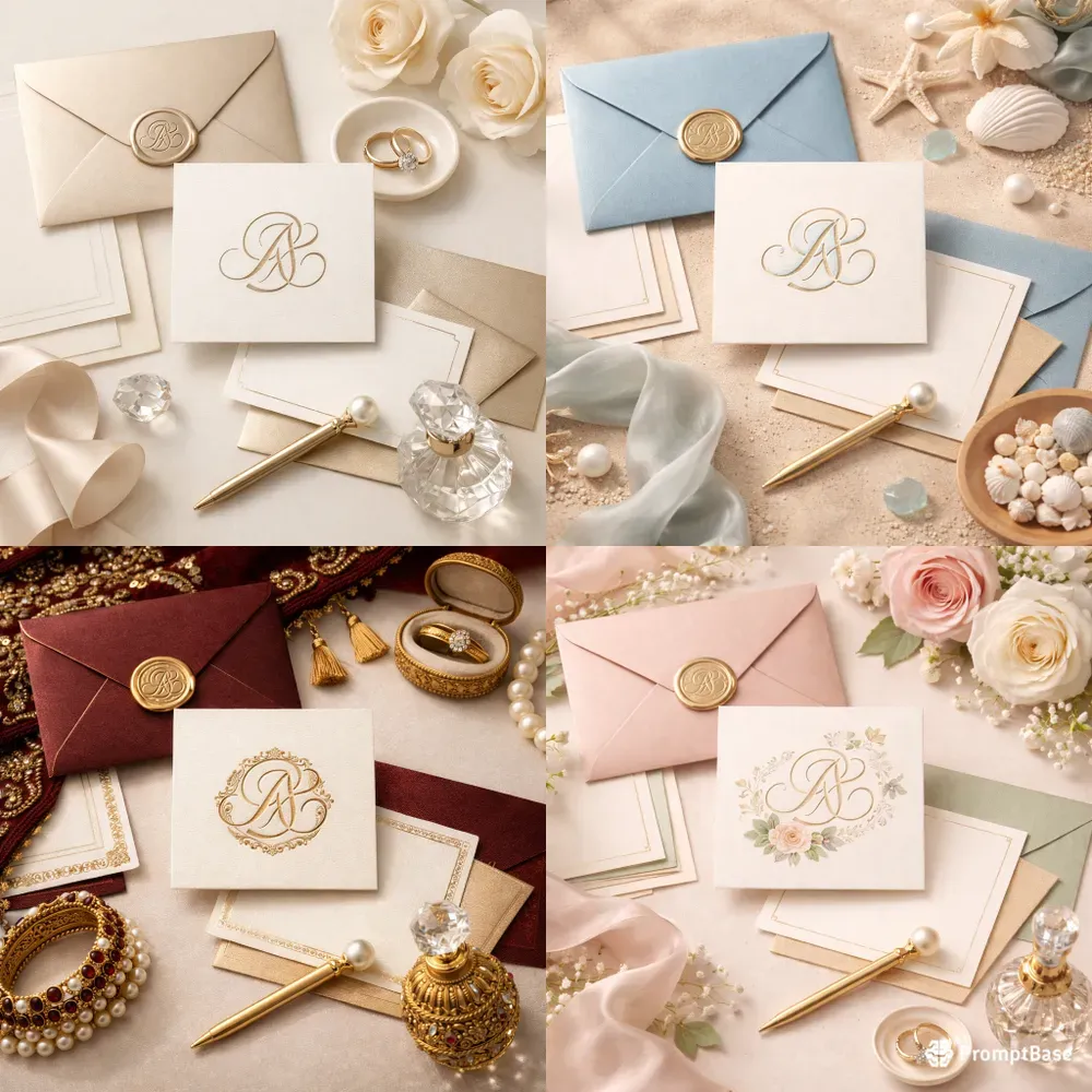 Elegant Wedding Planner Brand Kits