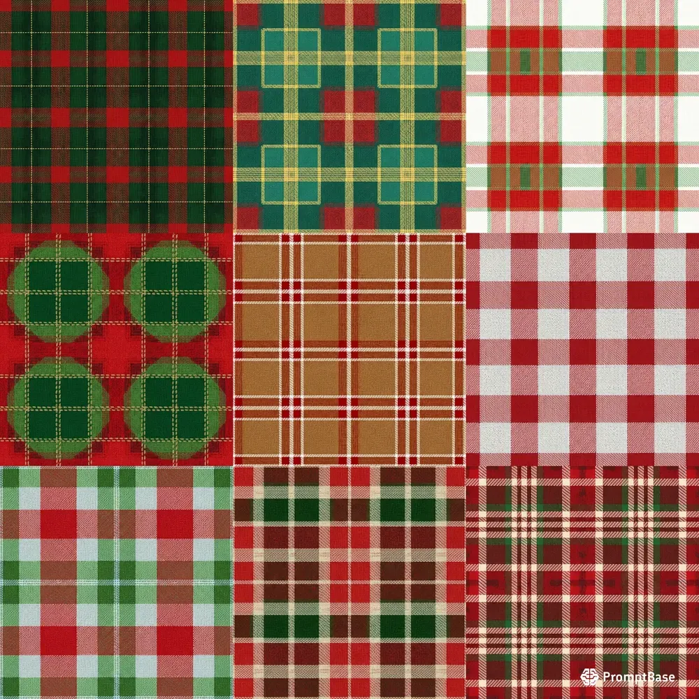 Festive Seamless Christmas Textures