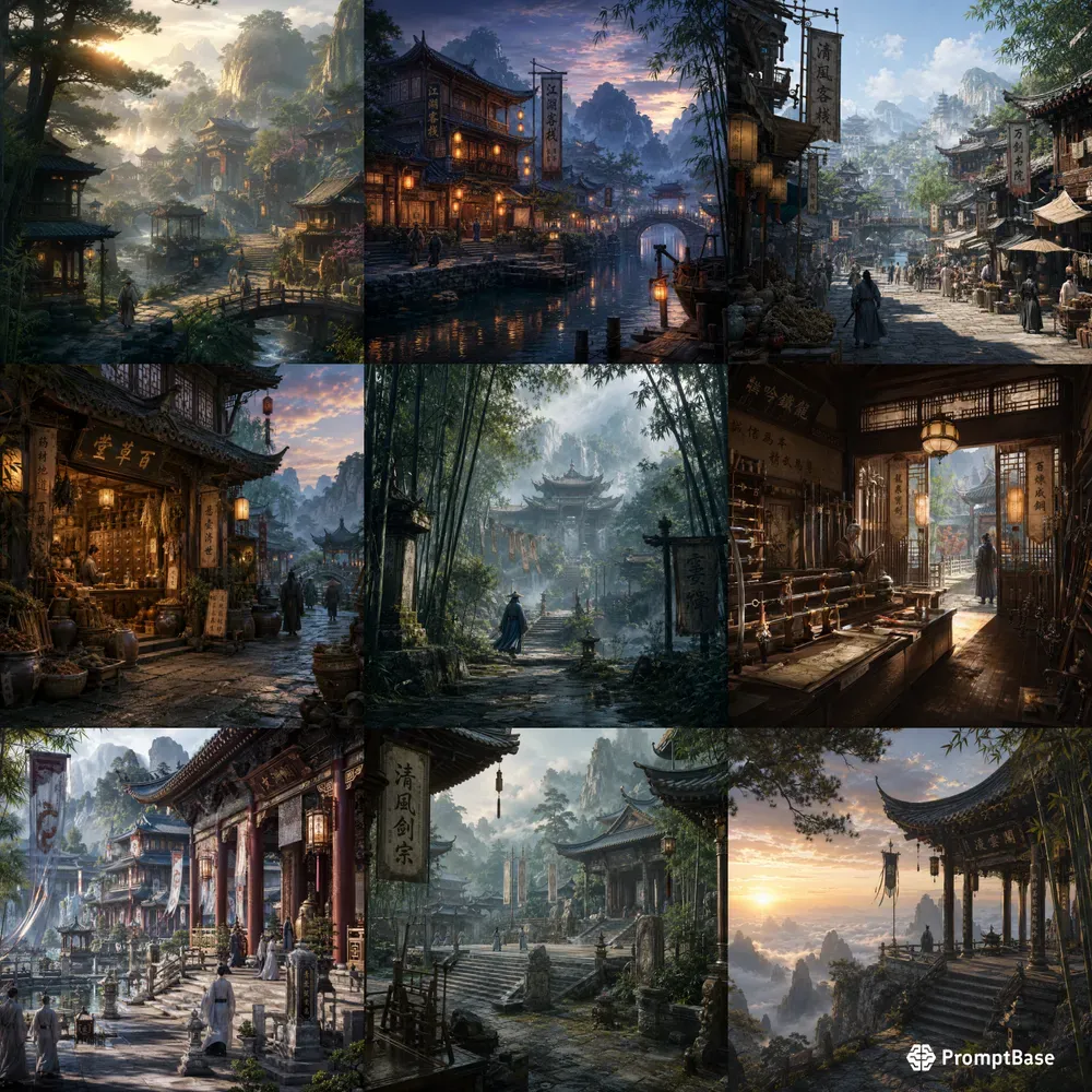 Wuxia World Environment Masters