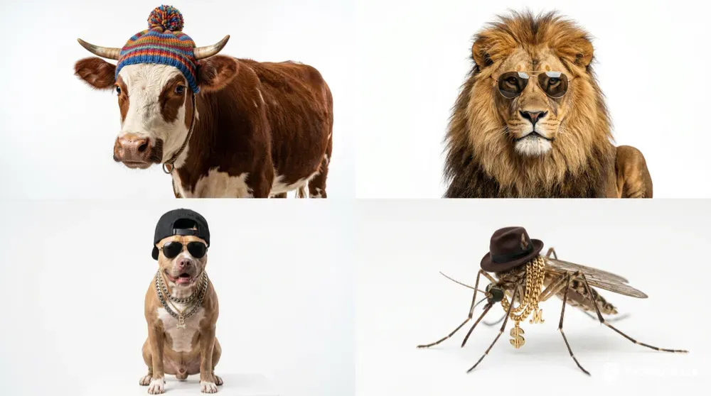 Ultrarealistic Swag Animals