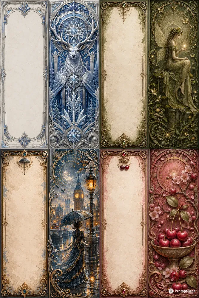 Art Deco Journal Pages