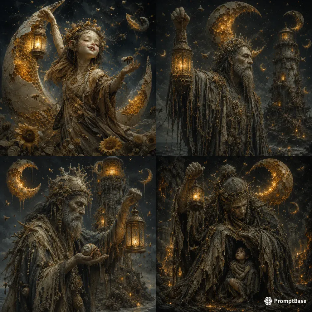 Honeycomb Moon Keepers