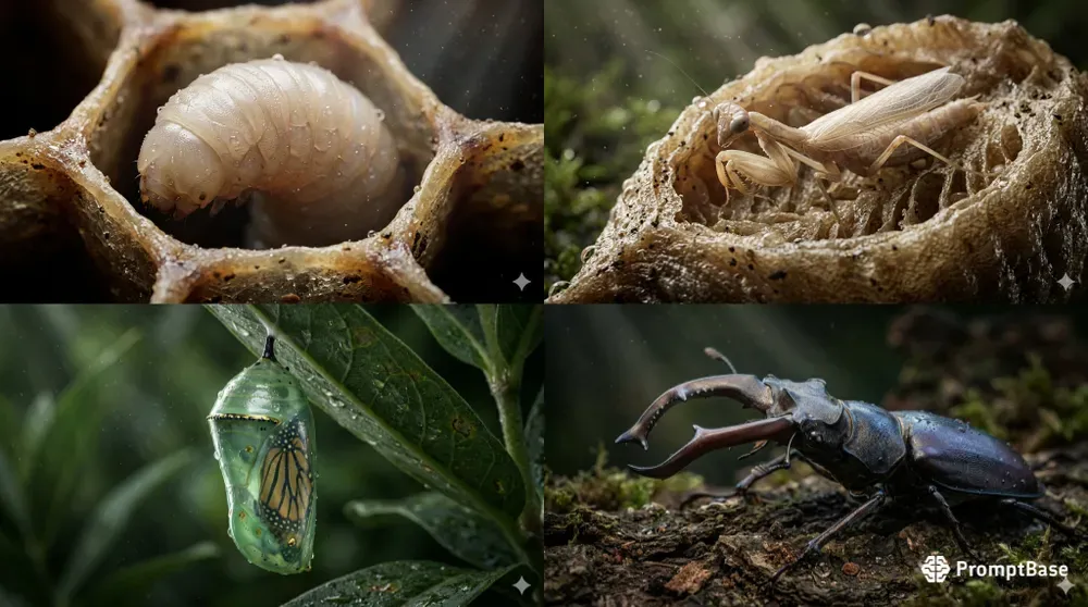 Educational Macro Nature Study Assets