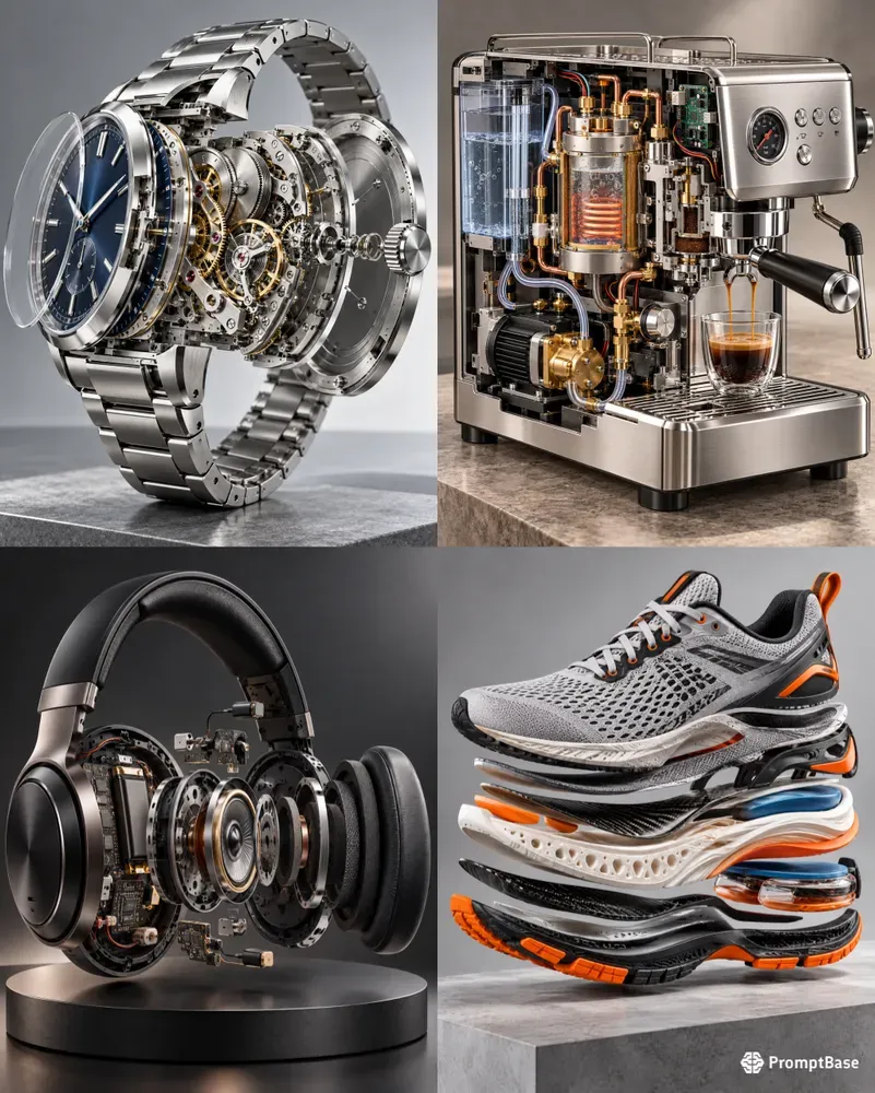 Premium Product Cutaway Visualizer