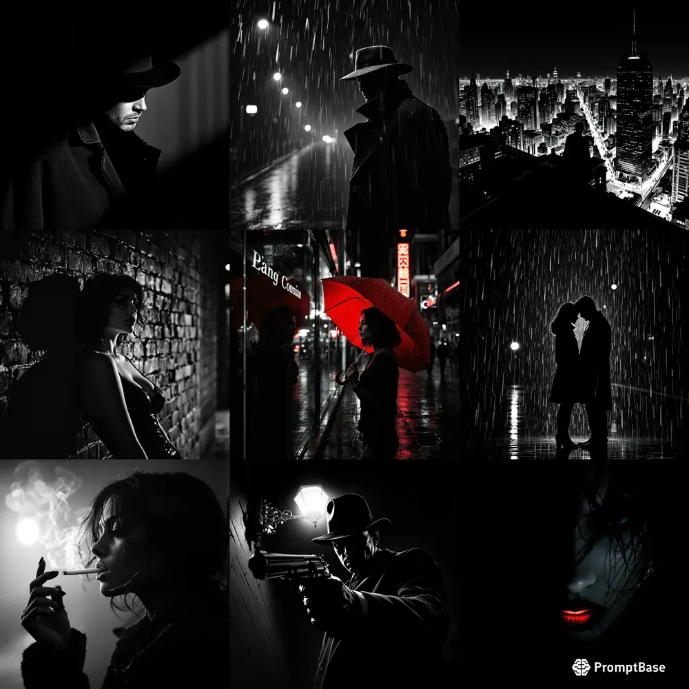 Neonoir Comic Sin Cityinspired Designs