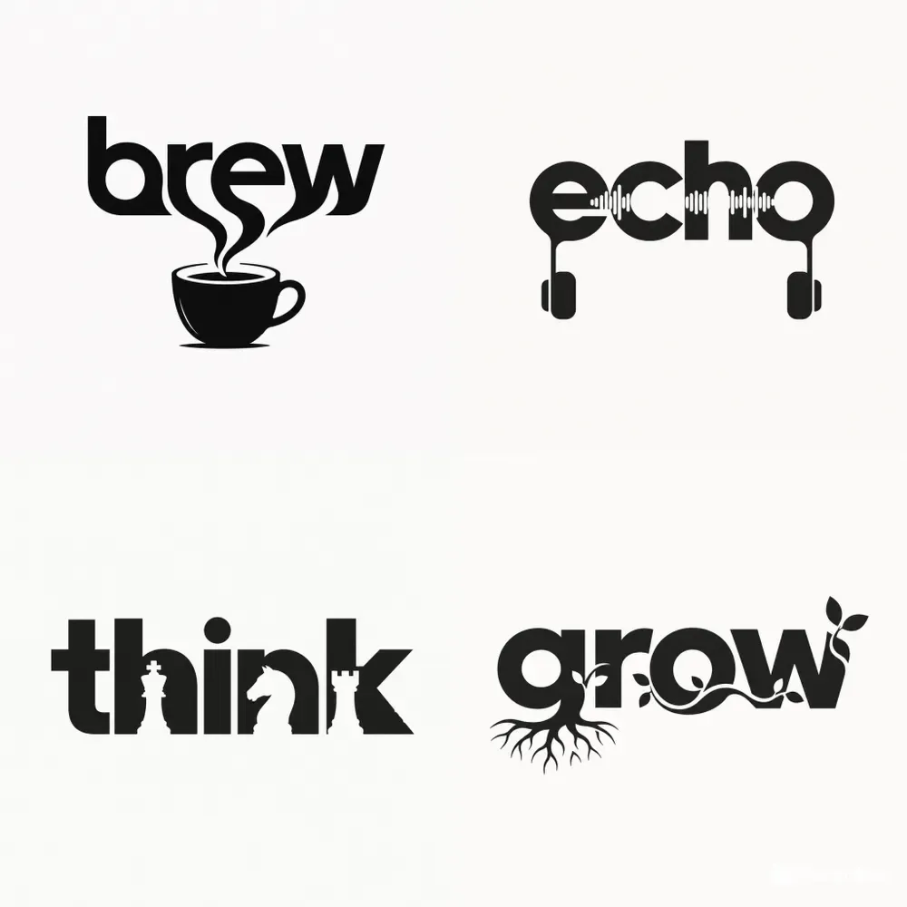 Creative Negative Space Logos