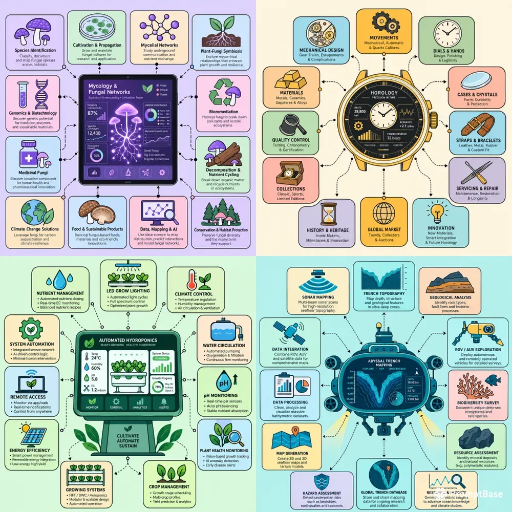Minimalist Hub Dashboard Infographics