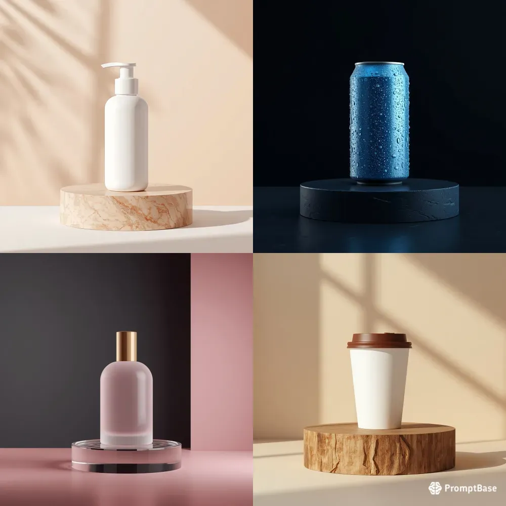 Premium 3D Product Mockups