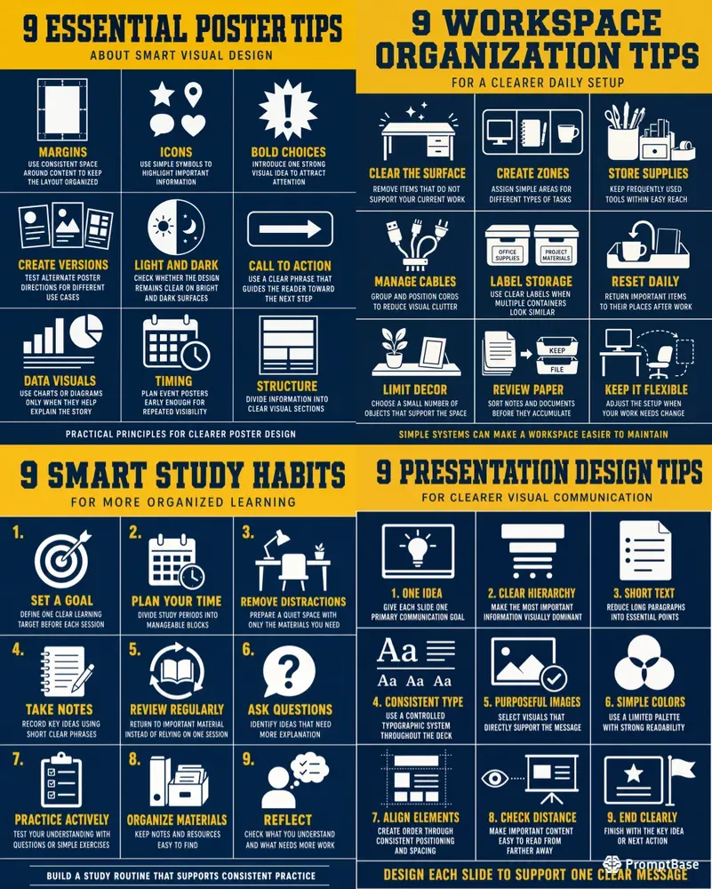 9tip Infographic Posters