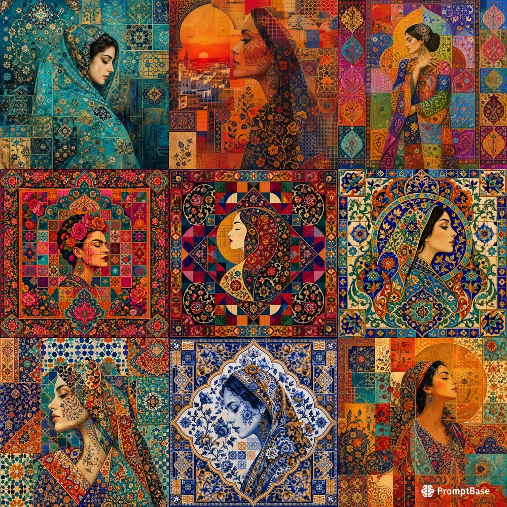 Joyful Ornamental Compositions