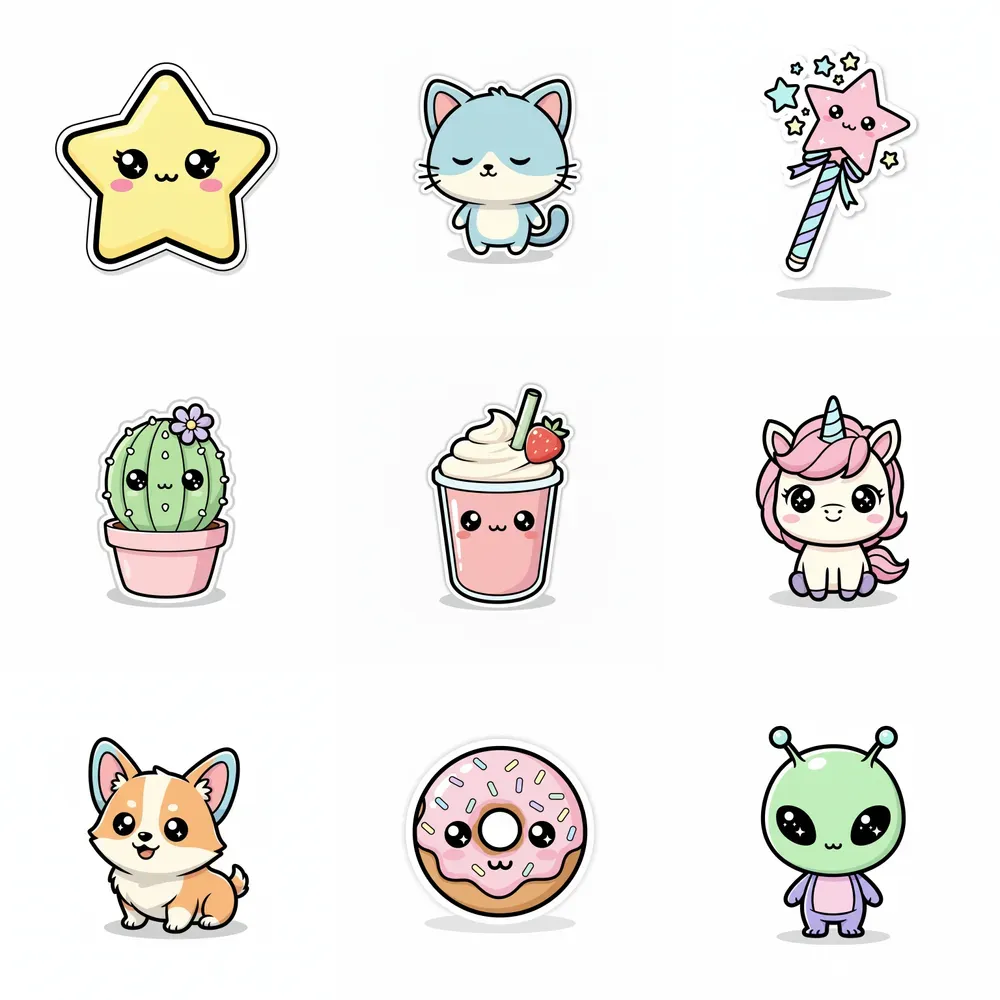 Kawaii Sticker Factories