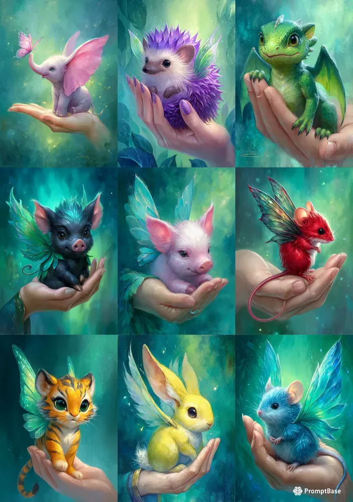 Fairy Creatures With Wings