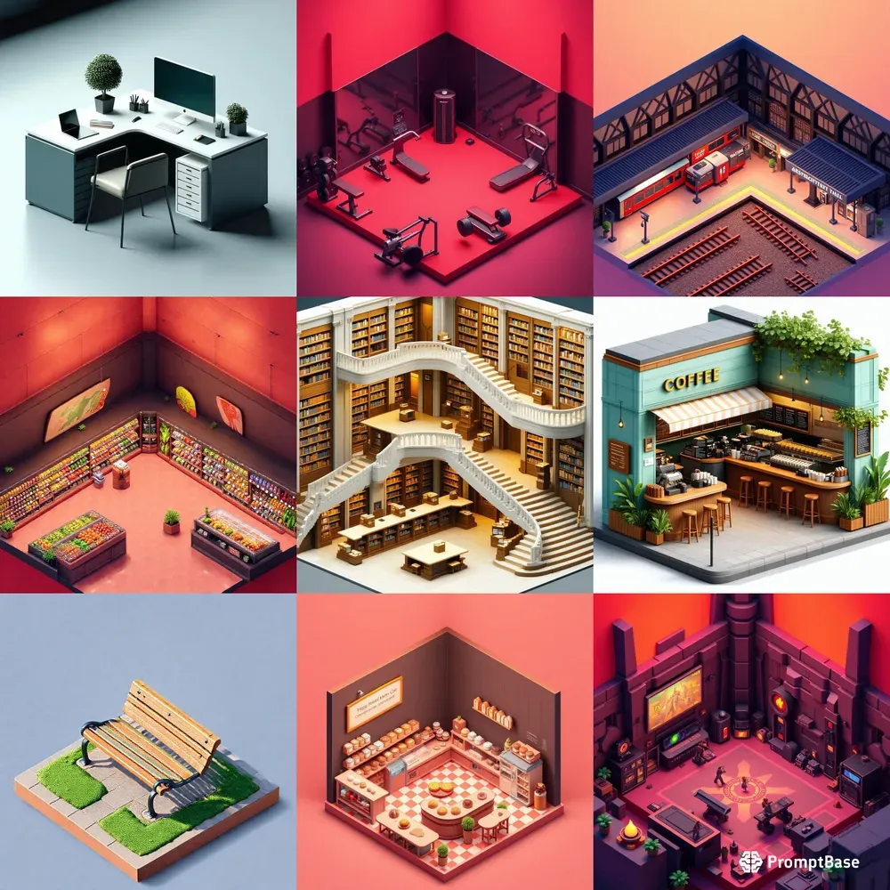 Isometric Icons