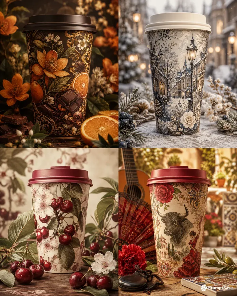 Coffee Cup Storyscapes