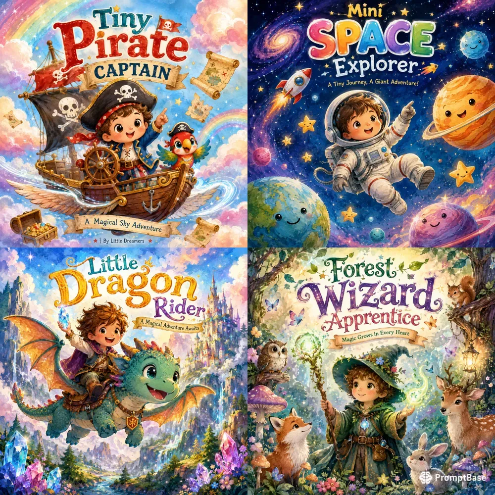 Whimsical Kids Storybooks