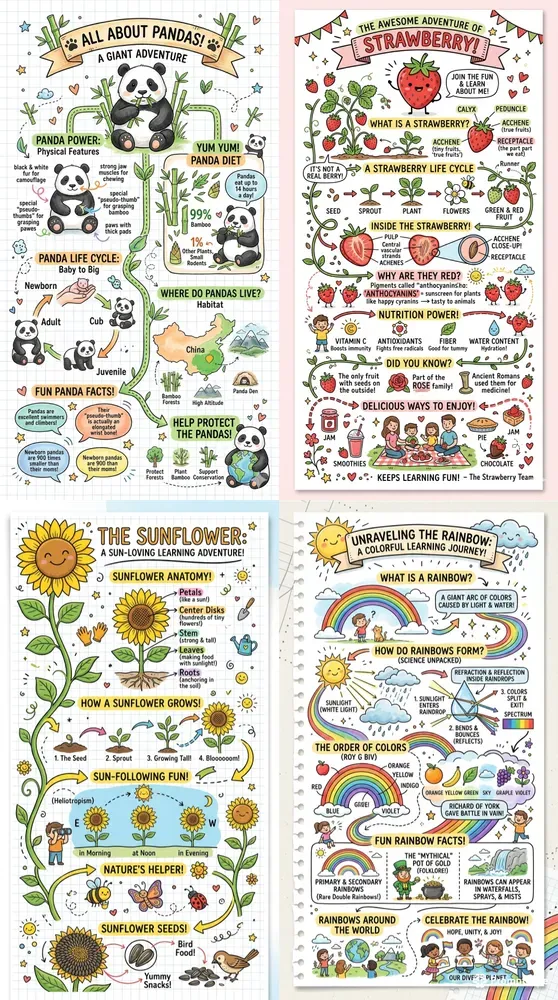 Learning Adventure Posters