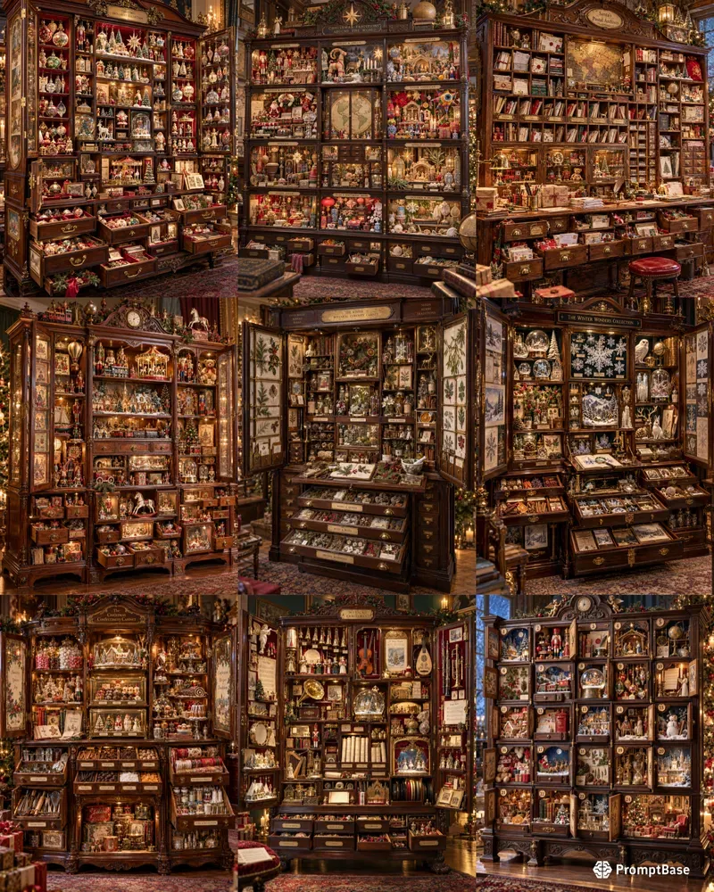 Christmas Cabinets Of Curiosities
