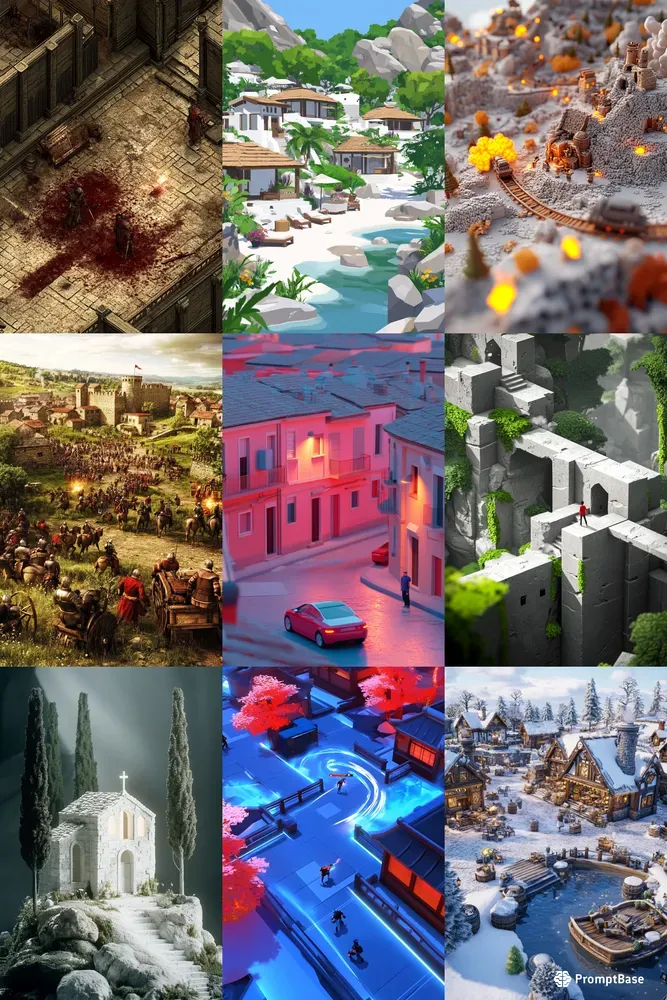 Scenes From An Isometric Gam