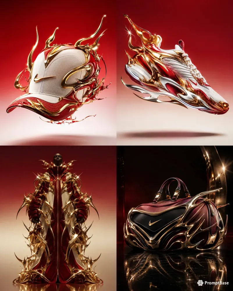 Futuristic Luxury Sports Ads