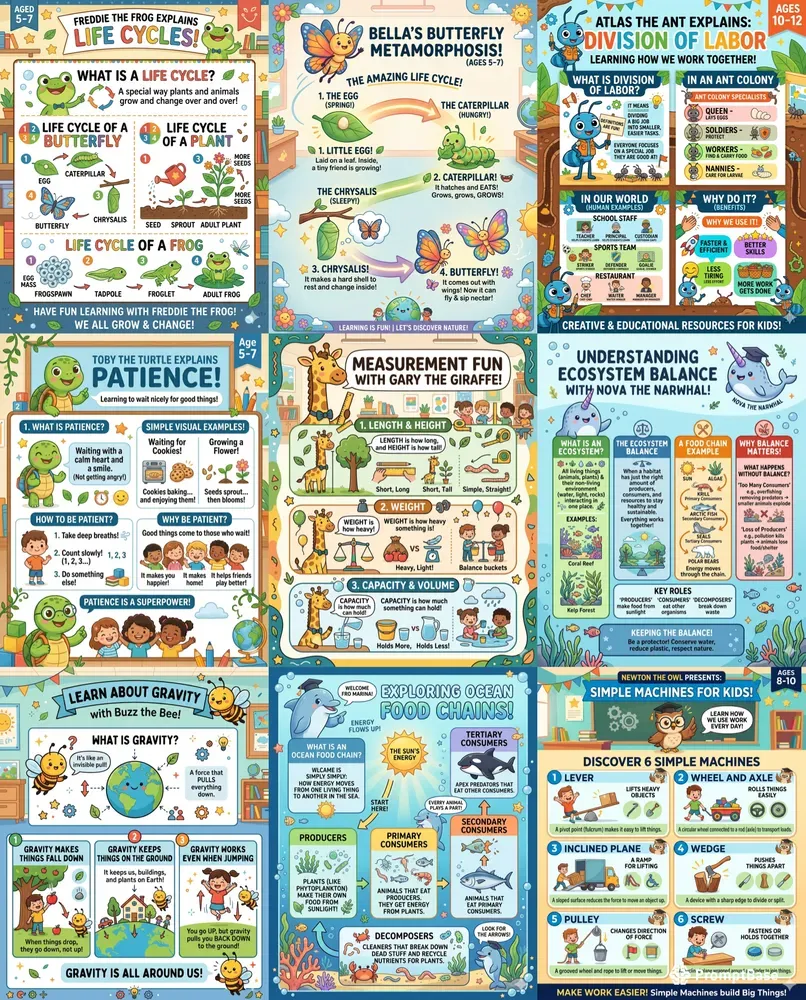 Educational Infographics For Kids