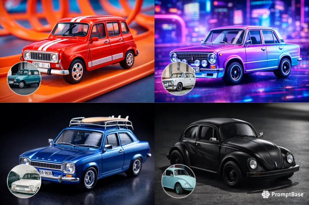 Real Cars To Hot Wheels Diecast Toys